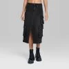 Women's Denim Cargo Midi Skirt - Wild Fable™ Light Wash