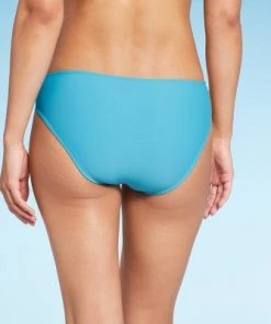 Women's Low-Rise Cheeky Hipster Bikini Bottom - Wild Fable™ Blue