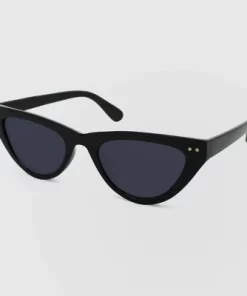Women's Plastic Cateye Sunglasses - Wild Fable⢠Black