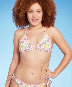Women's Fruit Print Triangle Bikini Top - Wild Fable™ White -Wild Fable Shop GUEST cc0f6ee4 d6ca 4994 b019 8e114fd0225b