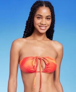 Women's Dye Effect Multiway Bikini Top - Wild Fable™ Red/Orange -Wild Fable Shop GUEST d28ada3d 568d 4997 ae49 47047e8f4aa5