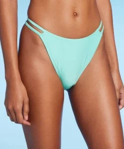 Women's Strappy Extra Cheeky Extra High Leg Bikini Bottom - Wild Fable™ Mint Green -Wild Fable Shop GUEST d459a28f 6542 4f2d b9ab 0ea03a7ce897 1