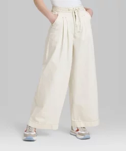 Women's Super-High Rise Soft Wide Leg Jeans - Wild Fable™ Off-White
