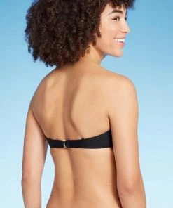 Women's Bandeau Bikini Top - Wild Fable⢠Blue