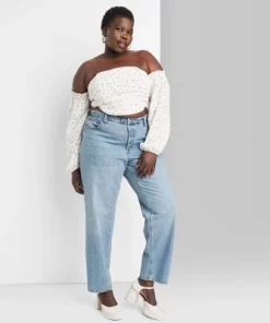 Women's High-Rise Straight Jeans - Wild Fable™ Medium Wash 37 Women's High-Rise Straight Jeans - Wild Fable™ Medium Wash -Wild Fable Shop GUEST da47bb80 a883 4651 972f e7c8a8434853 5