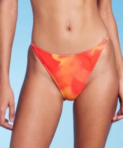 Women's Dye Effect Cheeky Extra High Leg Bikini Bottom - Wild Fable™ Red/Orange -Wild Fable Shop GUEST df3f9475 a187 4d21 9135 fabbce3c3613 1