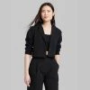Women's Cropped Blazer - Wild Fable™ Off-white