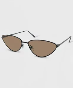 Metal Cateye Sunglasses - Wild Fable™ Black