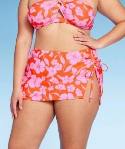Women's Cinch Side Skirt Cover Up - Wild Fable™ Orange/Pink Tropical Print 12 Women's Cinch Side Skirt Cover Up - Wild Fable™ Orange/Pink Tropical Print -Wild Fable Shop GUEST f465aafc dd5d 468a a3c1 9c4b5ba2b81c
