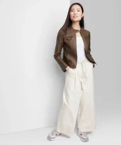 Women's Super-High Rise Soft Wide Leg Jeans - Wild Fable™ Off-White -Wild Fable Shop GUEST fc3569f8 68ab 4e02 b80e e899849a02fd 1